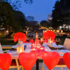 The night of love and adoration with a beautiful setup will be a memorable one