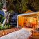Step into a fairytale wonderland with this cabana dinner date experience
