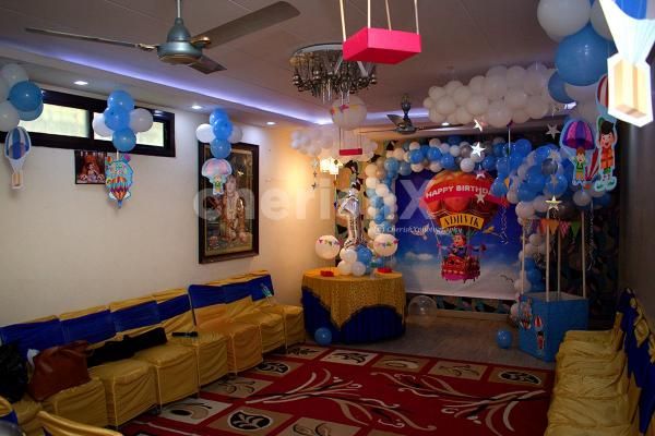 Hot Air Parachute Themed Decor For Kids in Delhi NCR, Bangalore