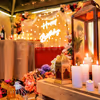 Romance is in the air at Hyatt's enchanting cabana dinner setup.2