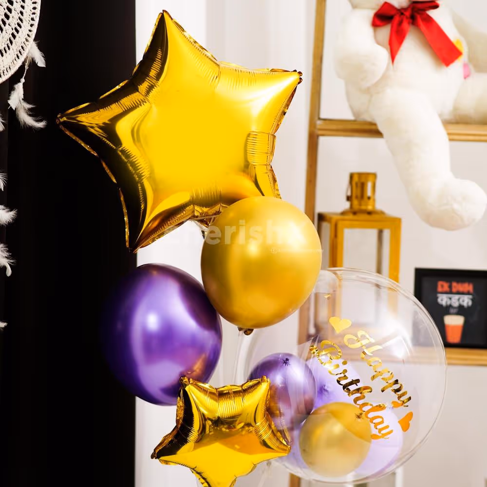 Surprise your loved one with a customized golden vinyl message- speak your heart out