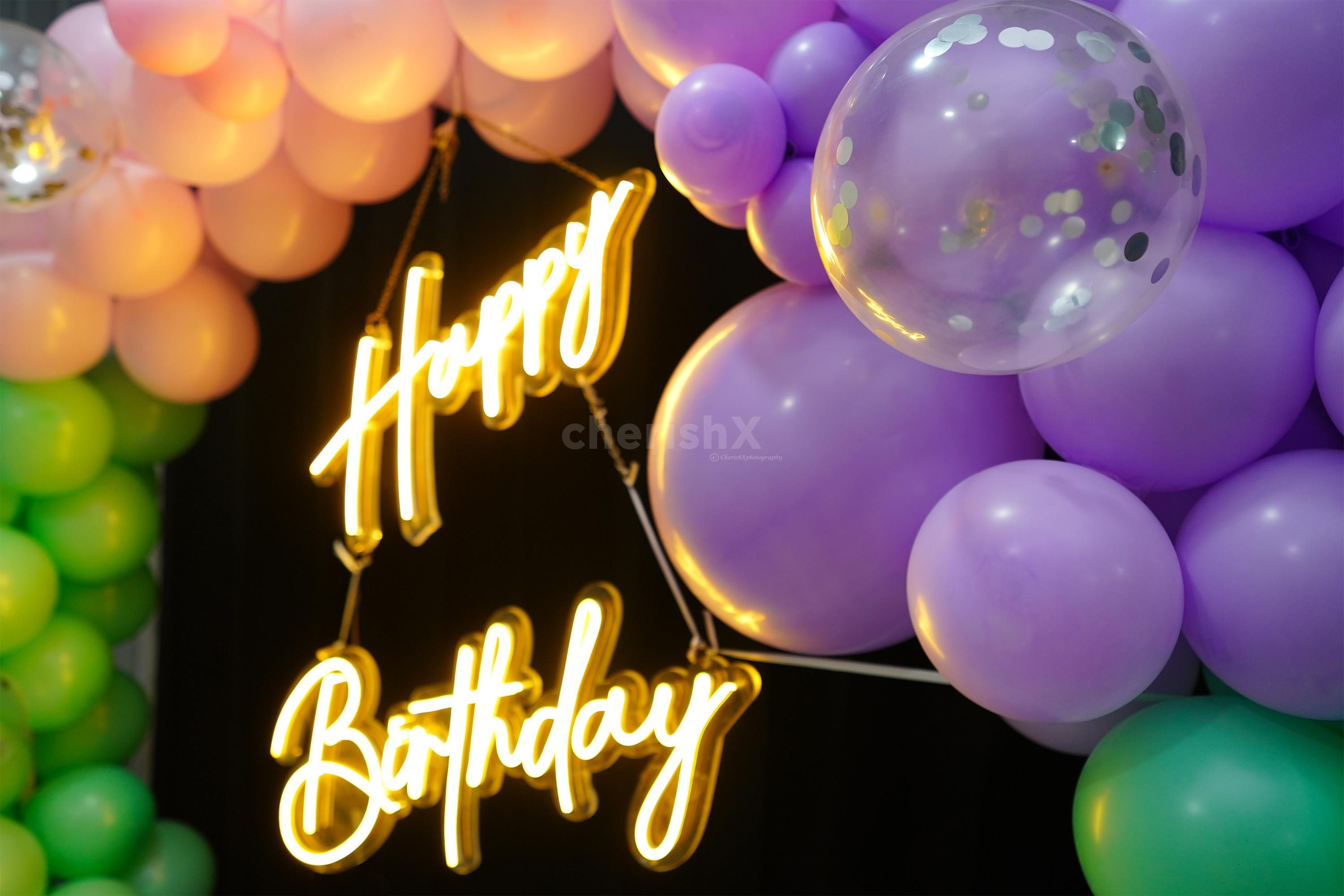 Pastel pop colors will add a vibe to any celebration.
