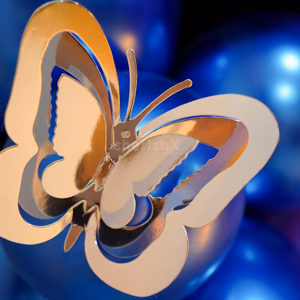 Capture the perfect Instagram-worthy moment with the neon 'happy birthday' light.