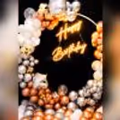 An ultimate birthday surprise with customizable addons, including heart-shaped cakes and LED lights.