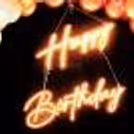 Illuminate the room with our colourful LED lights, adding a fun and festive touch to your loved one's birthday.