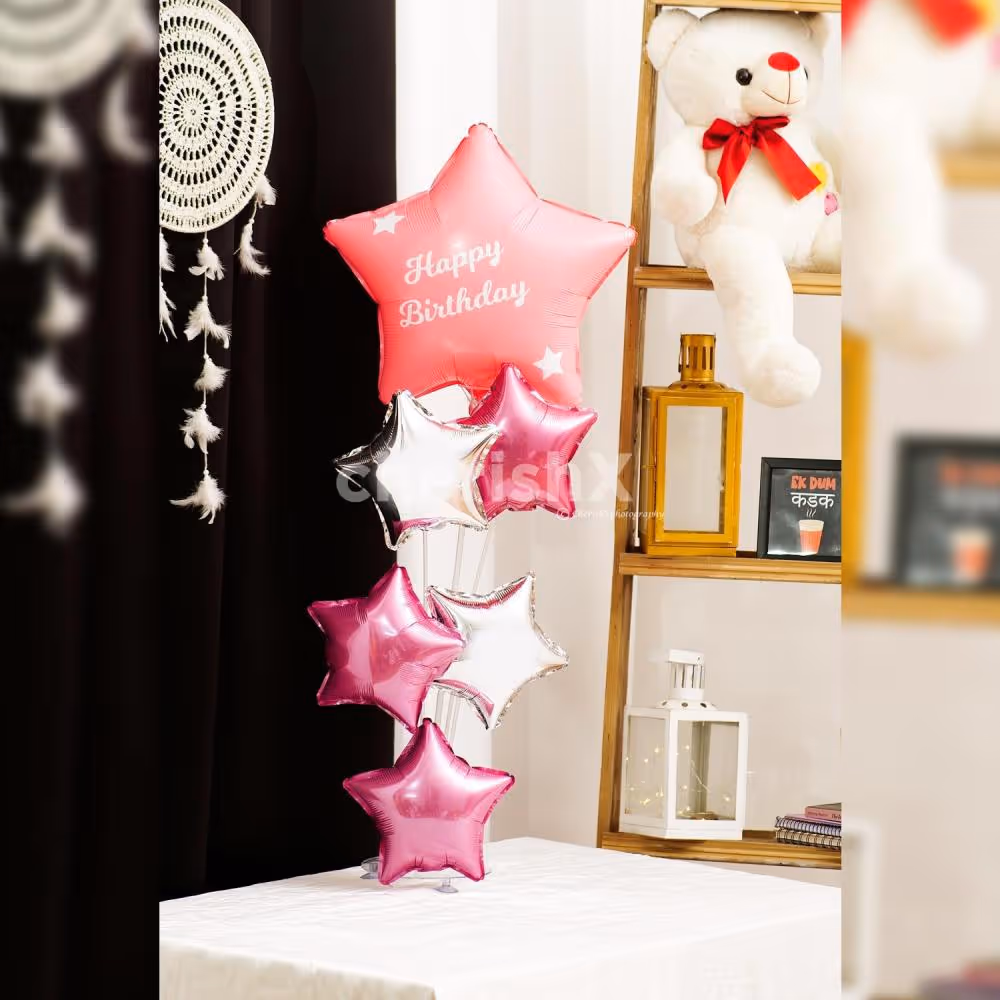 Convey your affection with a personalized vinyl message board added to the bouquet