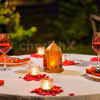 Celebrate your Anniversary or Partner's Birthday with outdoor candlelight dinner in Gurgaon