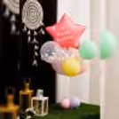 Whether it is the 10th or the 50th birthday celebration, the pastel star balloon bouquet never disappoints