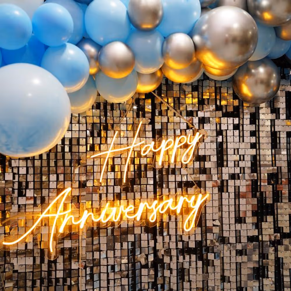 This backdrop will enchant your significant other and make you fall in love even more.