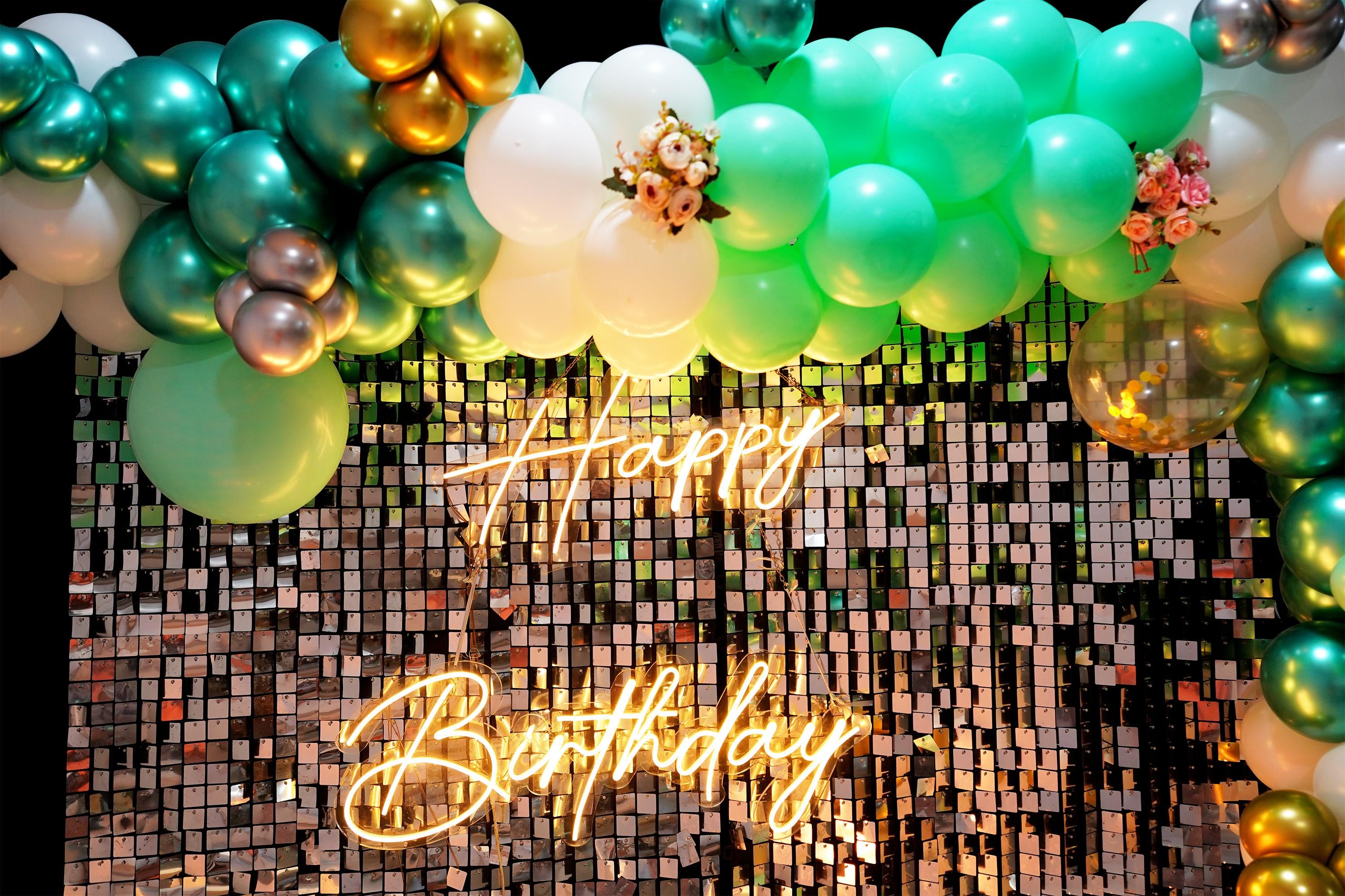 Get ready to celebrate in style with our mesmerizing golden garden decoration that is completely customizable.
