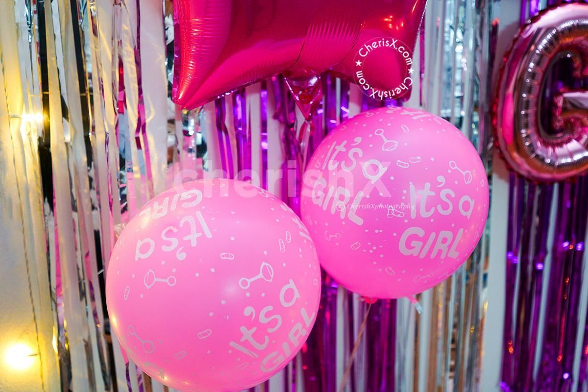 A Pink and White Themed Naming Ceremony Decor by CherishX.