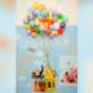 Get this gorgeous balloon decoration for your baby naming ceremony!