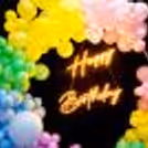 Illuminate the room with our colourful LED lights, adding a fun and festive touch to your loved one's birthday.
