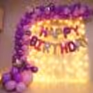 Adorn your space with a delightful combination of purple-hued balloons, exuding a sense of sophistication and allure that will leave everyone in awe.