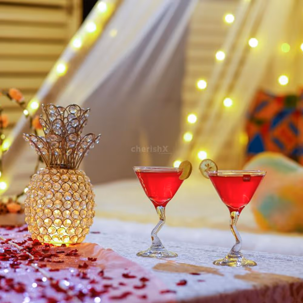 Pure elegance and sophistication create a truly enchanting atmosphere.