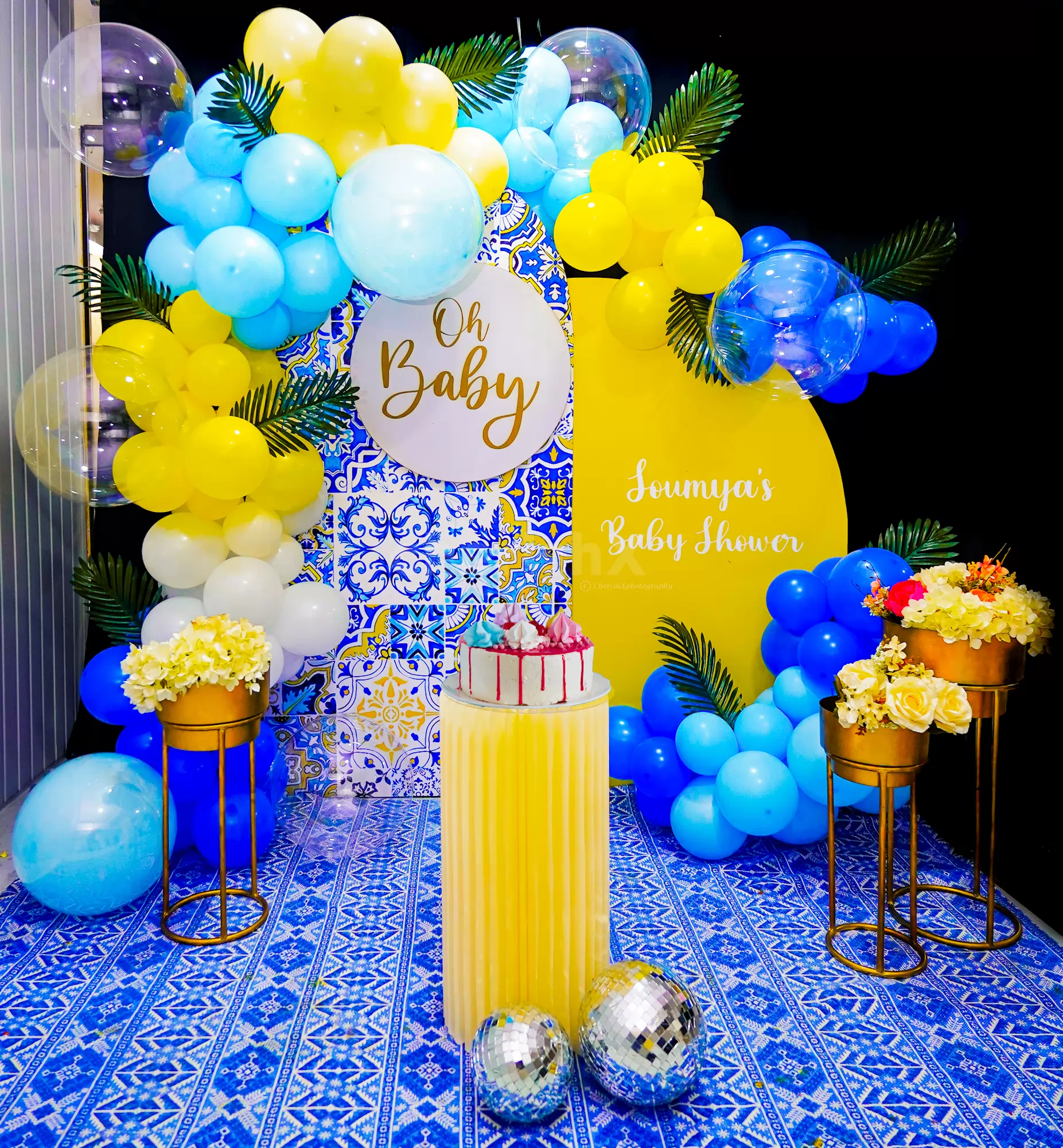 Marvel fashion baby shower decorations