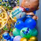 The combination of vibrant balloons and dazzling lights brings an element of fun and excitement, making your celebration truly unforgettable.