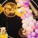Enchanting Balloon Arch and Delicate Butterflies