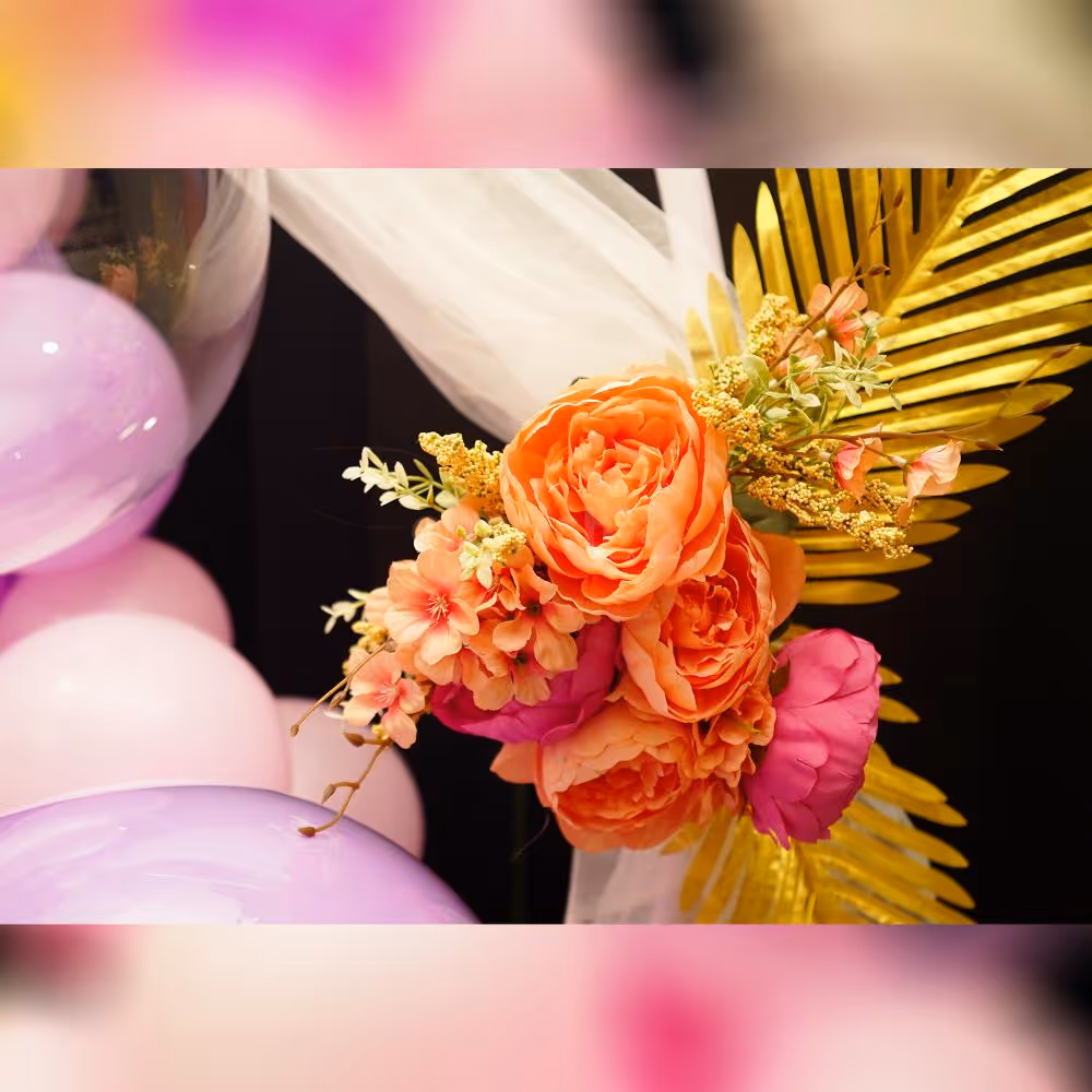 Jute Mat and Lamps adds Warmth and Charm to Your Pastel Dreams Baby Shower