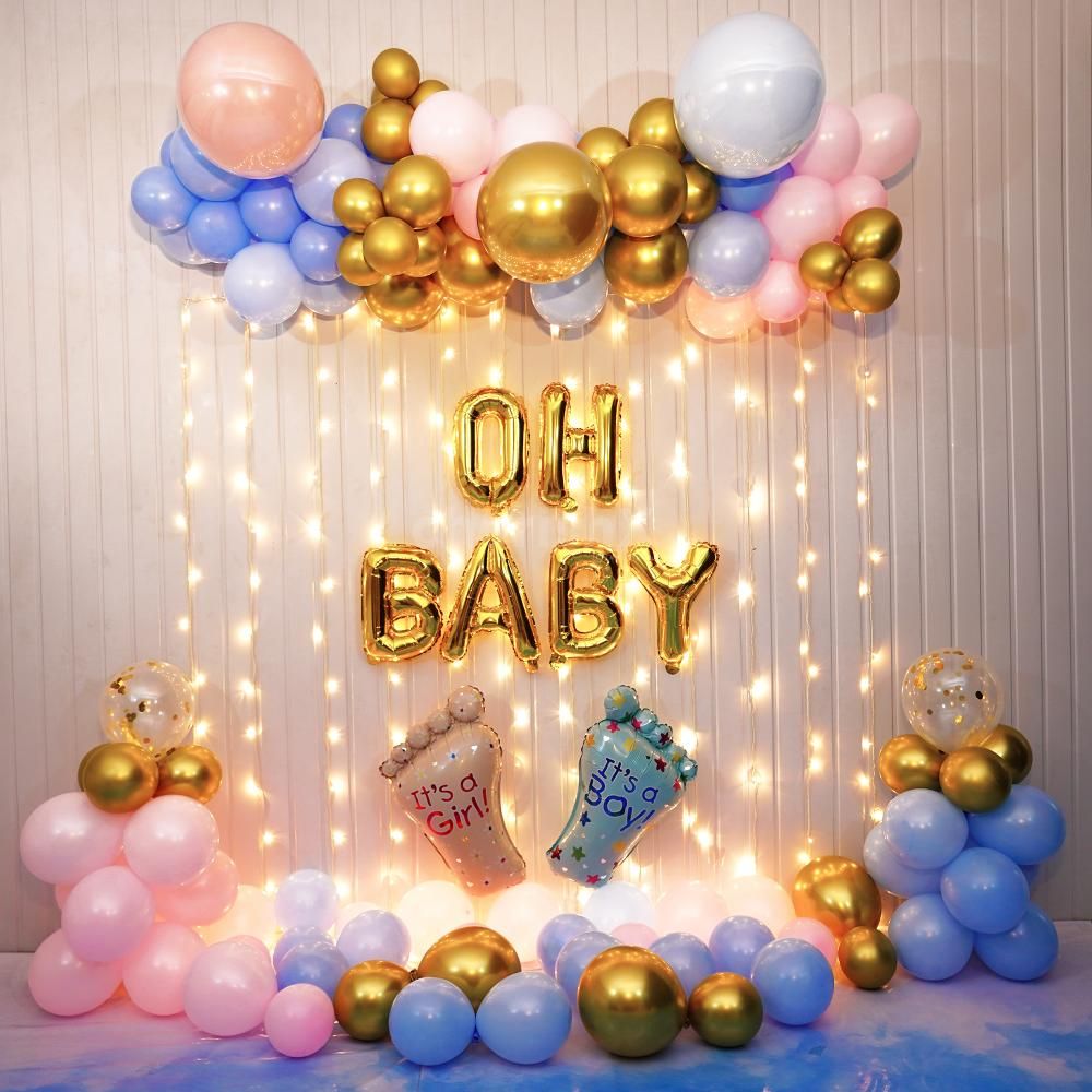 Celebrate the transformation into motherhood with Our Gilded Baby Shower Decorations.