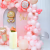 Add a touch of sweetness to your surroundings with our delightful pastel pink and latex pink balloons.