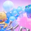 Magical moments are captured in one frame! The sun board adorned with blue and pink balloon decorations sets the stage for a memorable welcome baby celebration.