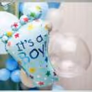Step into a whimsical wonderland with our charming Whimsical Elephants Welcome Baby Decor, featuring adorable elephant wall decals and whimsical balloons.