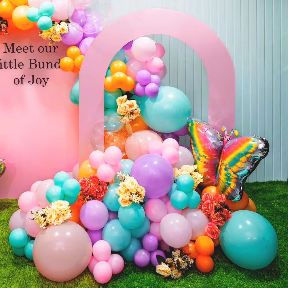 Celebrate the Arrival of Your Little Bundle of Joy with our Pastel Garden Decorations.