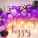 Transform Your Birthday with the Enchanting Regal purple affair.