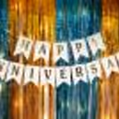 Personalize your anniversary decor with LED lights, welcome boards, theme invites, and more to add your own unique touch to the gold skyline decorations.