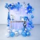 Book this wonderful Frozen Themed Decoration for your kid's birthday.