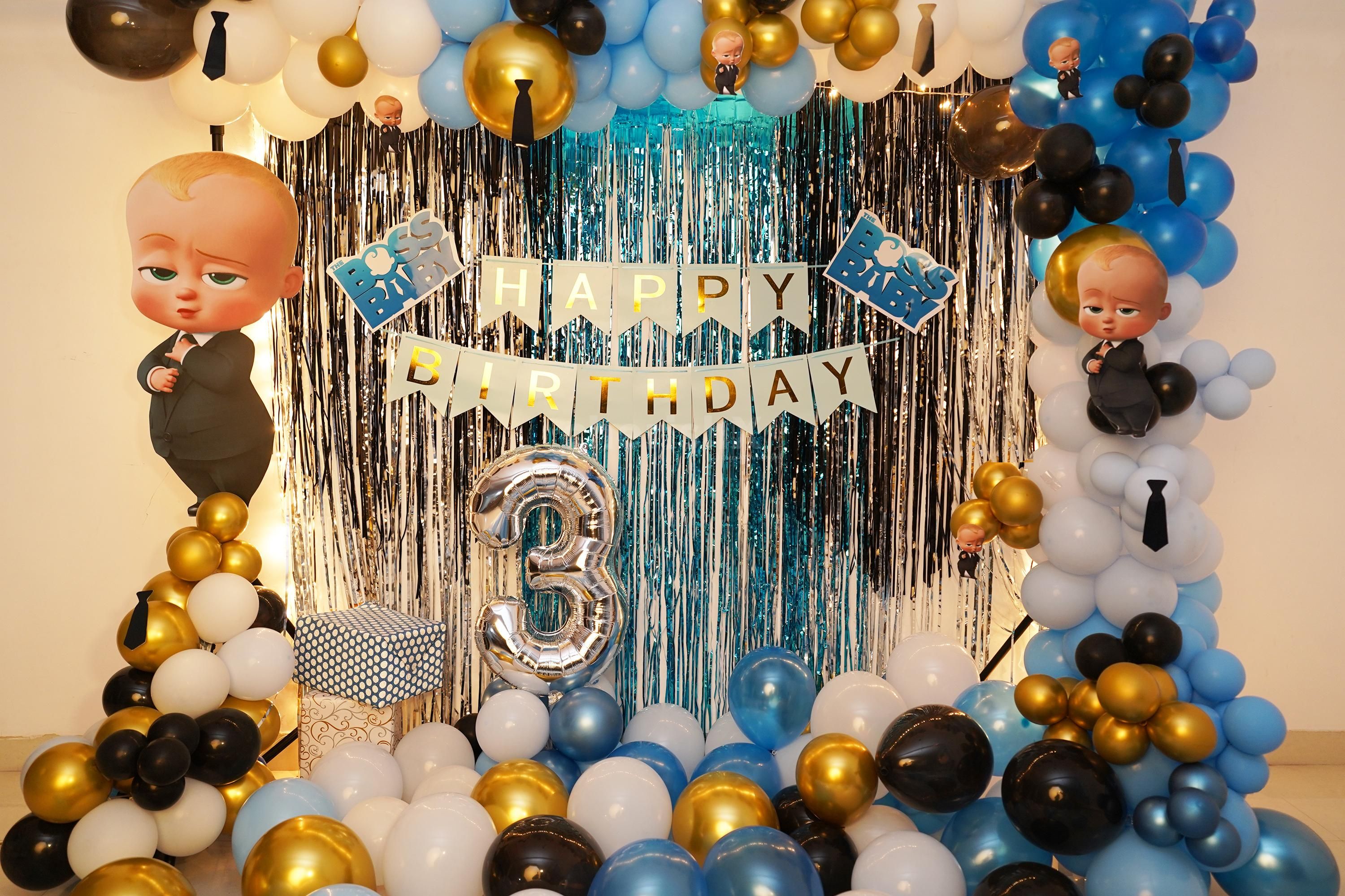 Is it a time for a birthday party? Then book this exciting CherishX's Boss Baby Theme Decor!