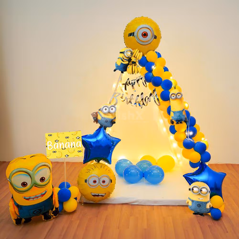 A Minion Theme Kids Canopy by CherishX.