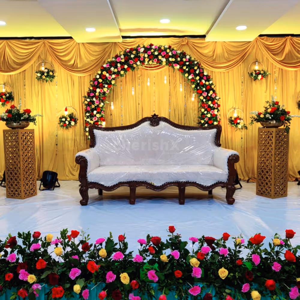 Immerse yourself in enchantment with our carefully crafted engagement decorations.