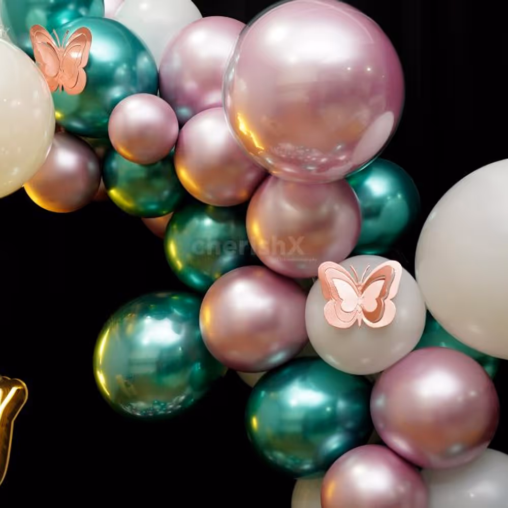 Experience the magic of togetherness like never before with our heartwarming ring floral backdrop.