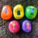 Kids explore their artistic talents, transforming pebbles into charming butterflies, animals, and vibrant flowers.