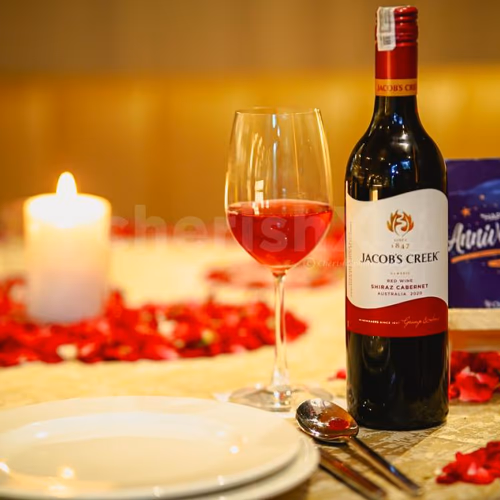 The decor whispers romance and elegance, creating an atmosphere that is both captivating and inviting.