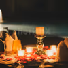 From welcome drinks to a 3-course veg feast, our table adorned with rose petals and balloons becomes your private haven.