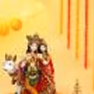 Orange, white, and red lanterns cast a gentle, warm glow that enhances the aura of reverence.