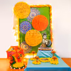 spread positivity and spirituality throughout your home with our mandala floral Janmashtami backdrop decor.