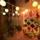 Traditional Garden Lohri decor with festive elements, perfect for family gatherings and winter celebrations.