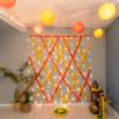 Decorate your room or hall on Diwali with CherishX's Festive Flower and Lantern Decoration.