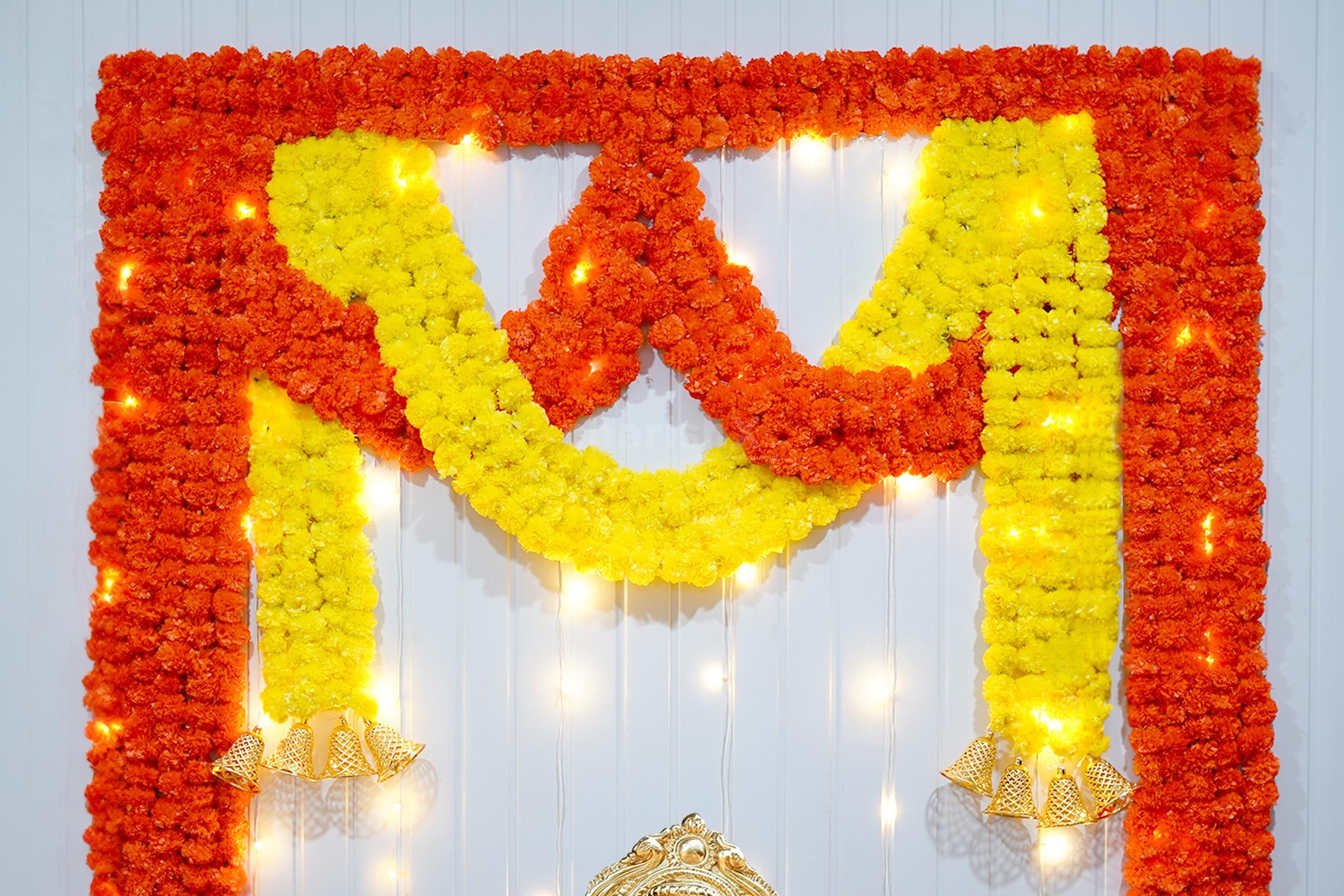 The Decorations have added divine charm to the ambience.