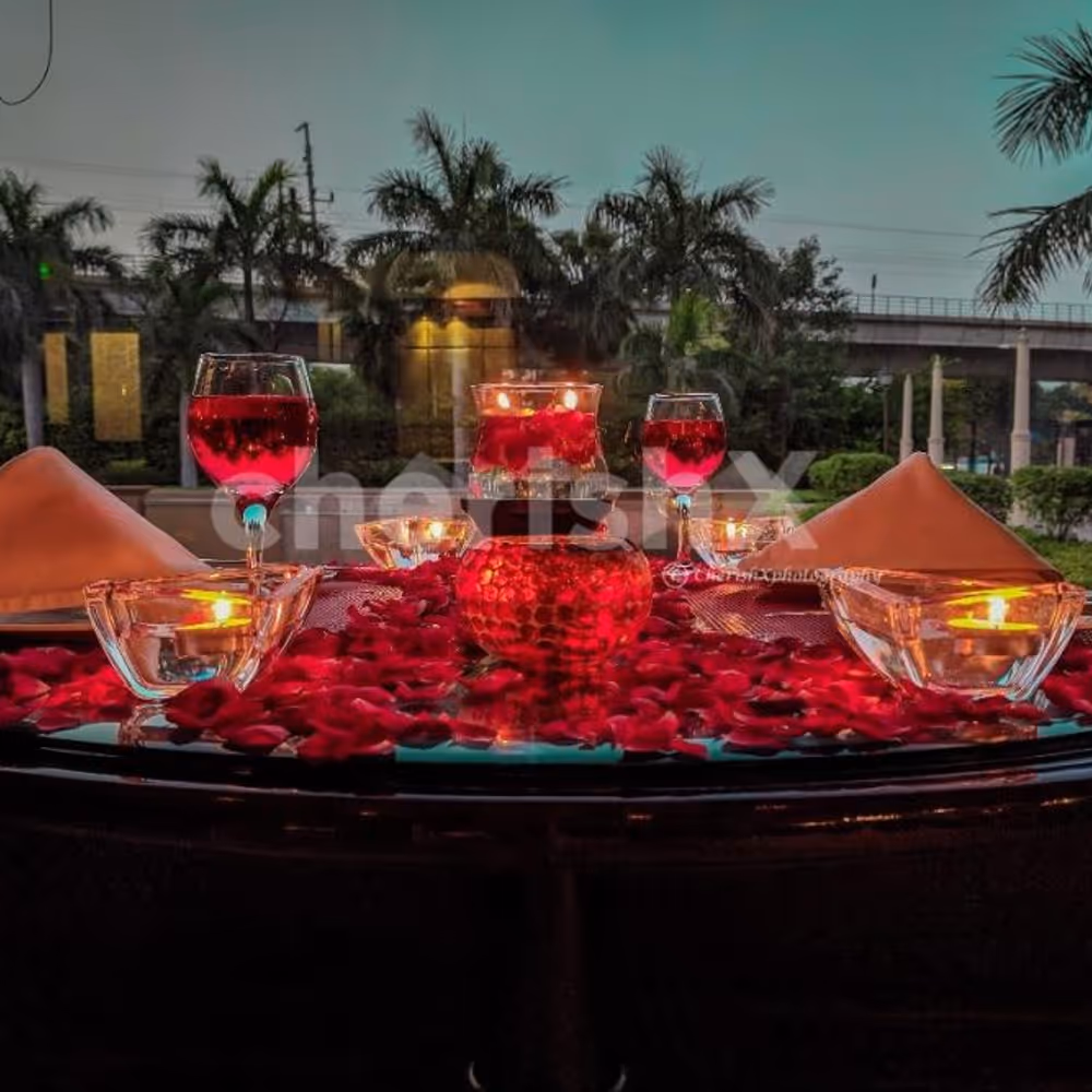 Experience the perfect blend of elegance and intimacy as you dine amid beautifully decorated surroundings.