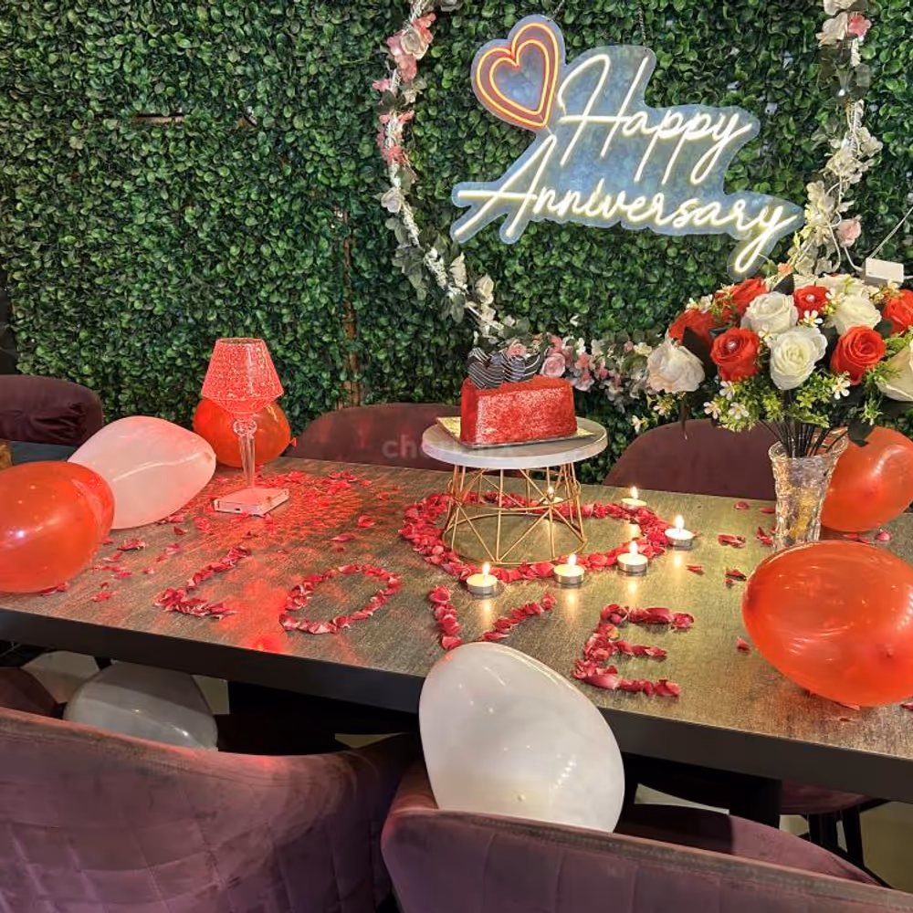 Experience an Unforgettable Evening With Our Romantic Candlelight Dinner, Where Love Meets Luxury.