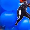 Immerse in the World of Heroes with Avenger Symbols and Free-Floating Balloons.