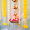Add your personal touch and incorporate real flower petals, a Diwali puja chowki, elegant candle stands, LED candles, and more.