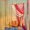 Craft a beautiful backdrop for your deities with our versatile Divine Mandap Backdrop Kit. Your creativity, our essentials!