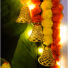 Let the lotus cutouts and yellow tassels grace your space with their delicate elegance.