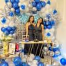 Capture the enchanting moment with Silver 4D Balloons and Silver 4D Star Foil Balloons.